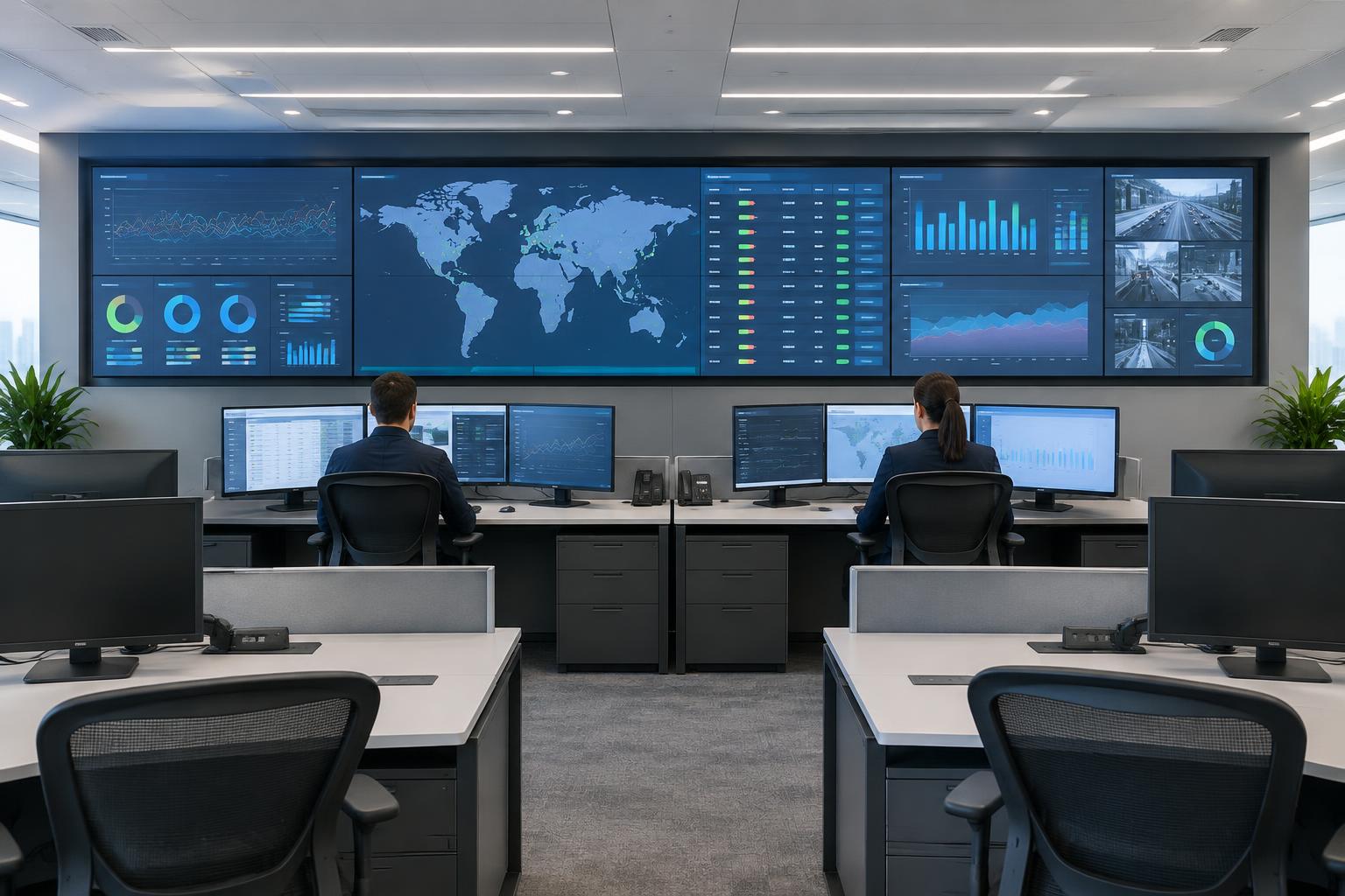 Enterprise infrastructure monitoring in a network operations center
