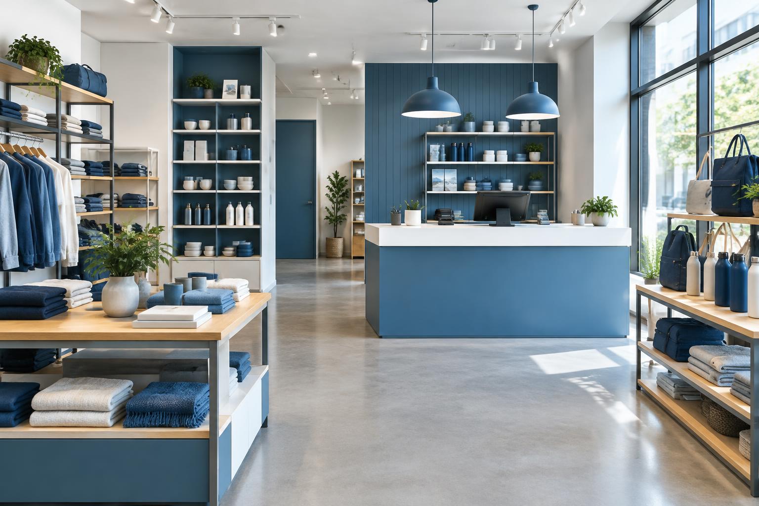Connected retail storefront and checkout environment